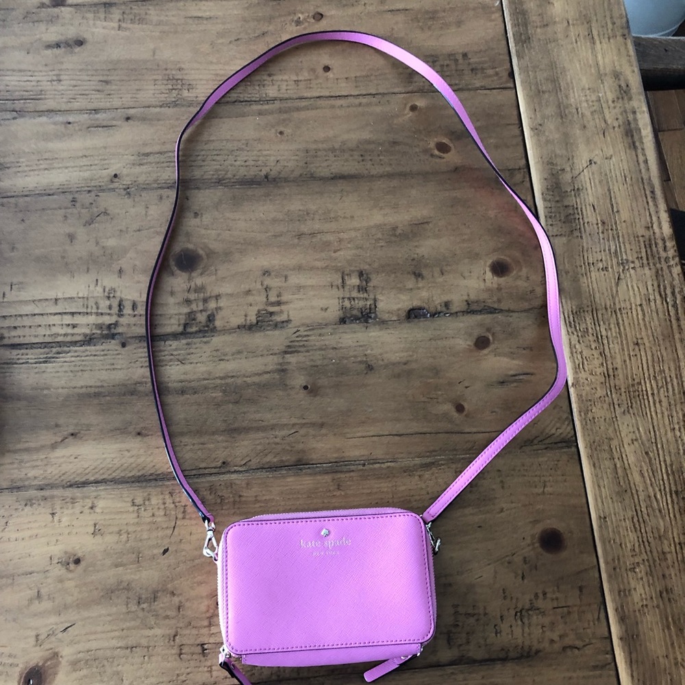 Pink cross body from Kate spade
